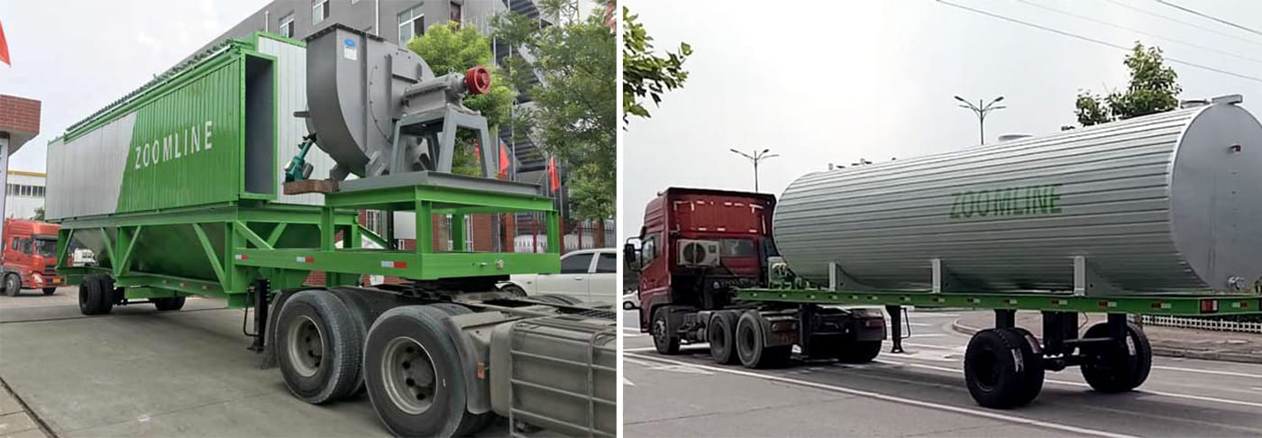 Mobile Asphalt Mixing Plant in Bangladesh