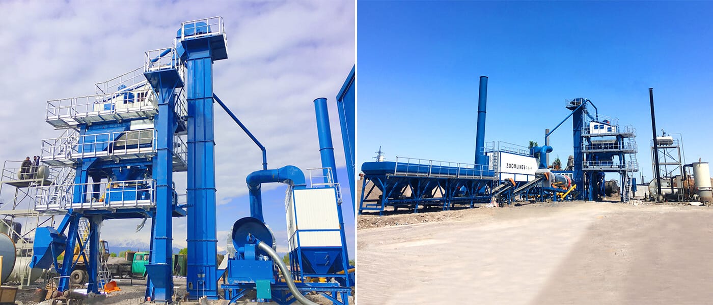 100tph-asphalt-batching -plant in-kyrgyzstan