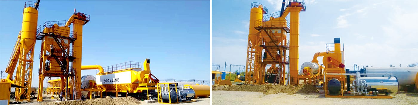 Asphalt Mixing Plant Project in Uzbekistan