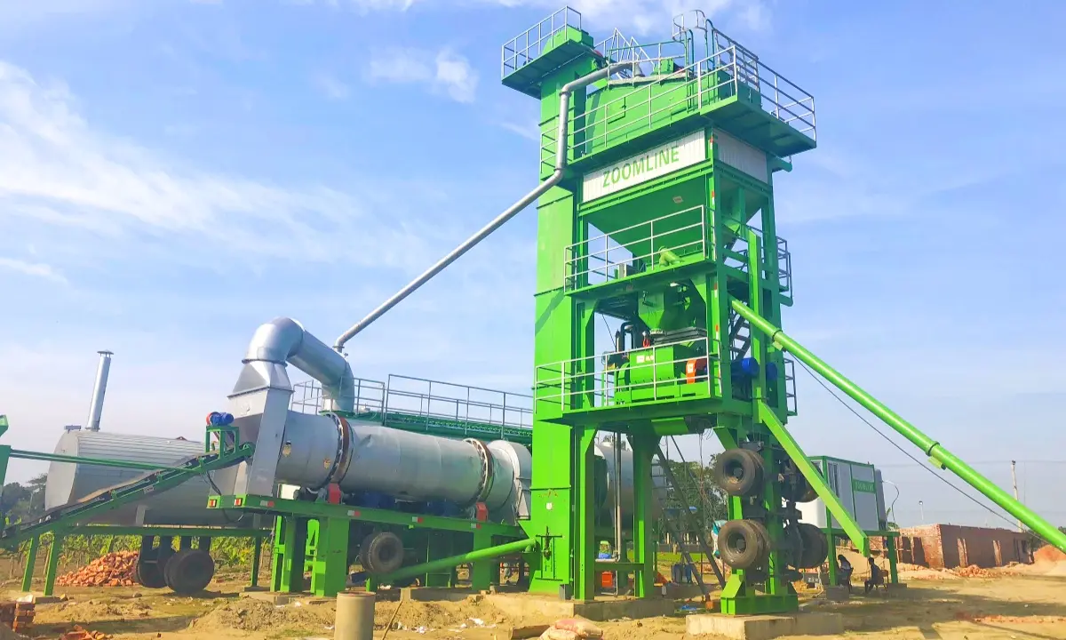 mobile asphalt mixing plant price
