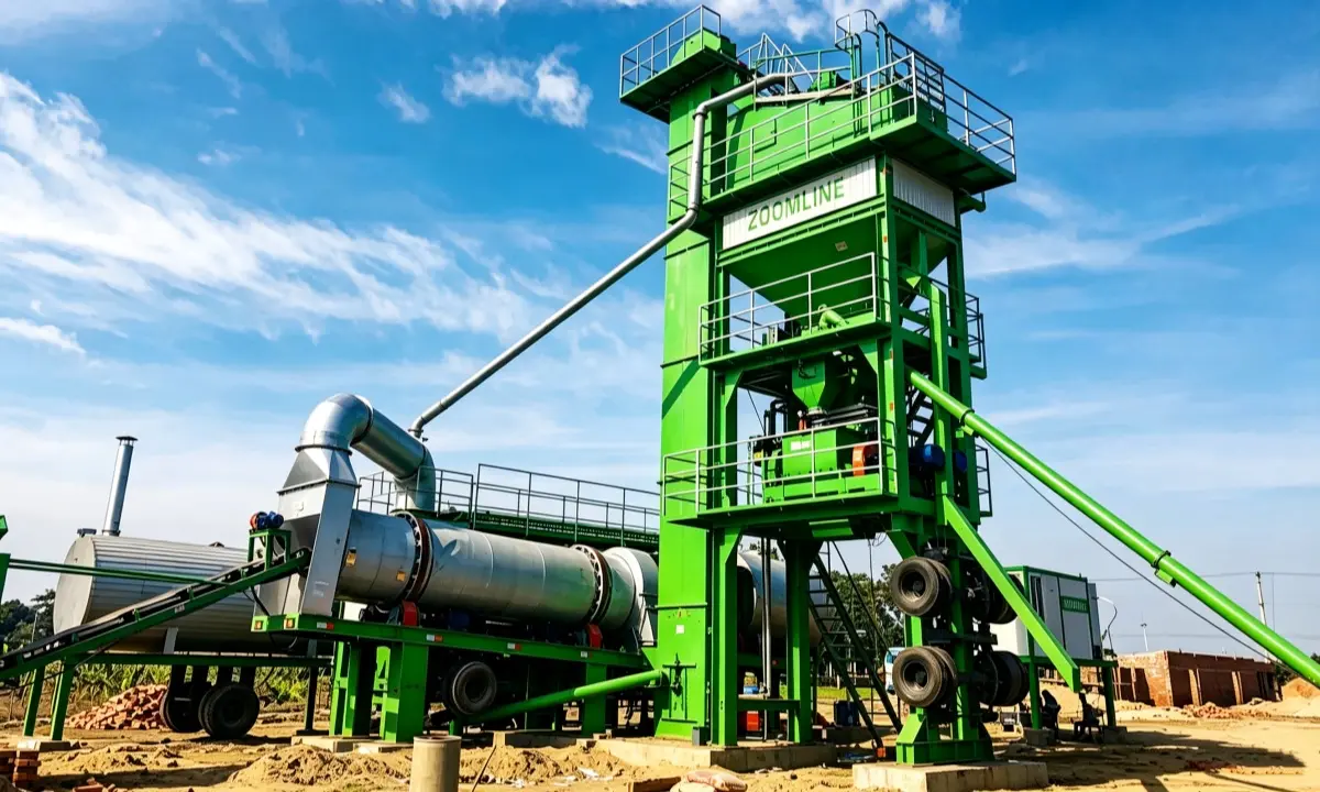 ZAP-M80 Mobile Asphalt Plant