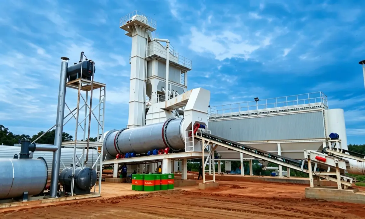 160ton Stationary Asphalt Mixing Plant