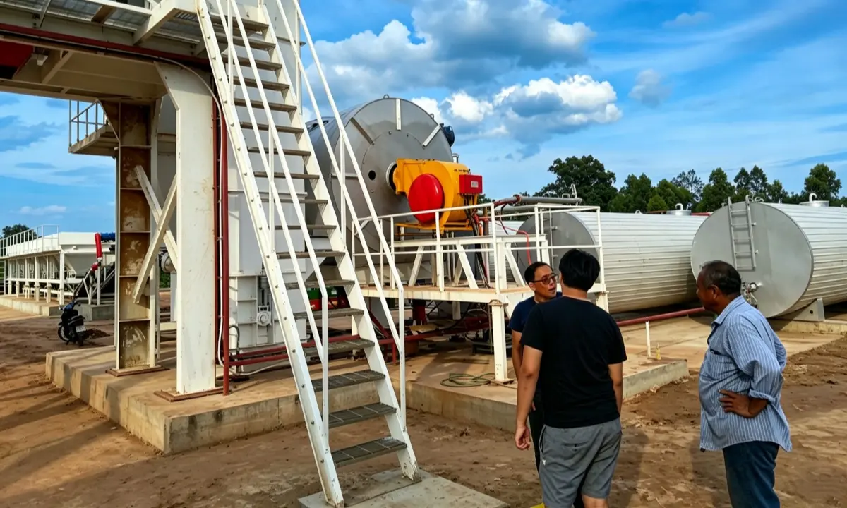 Stationary Asphalt Mixing Plant