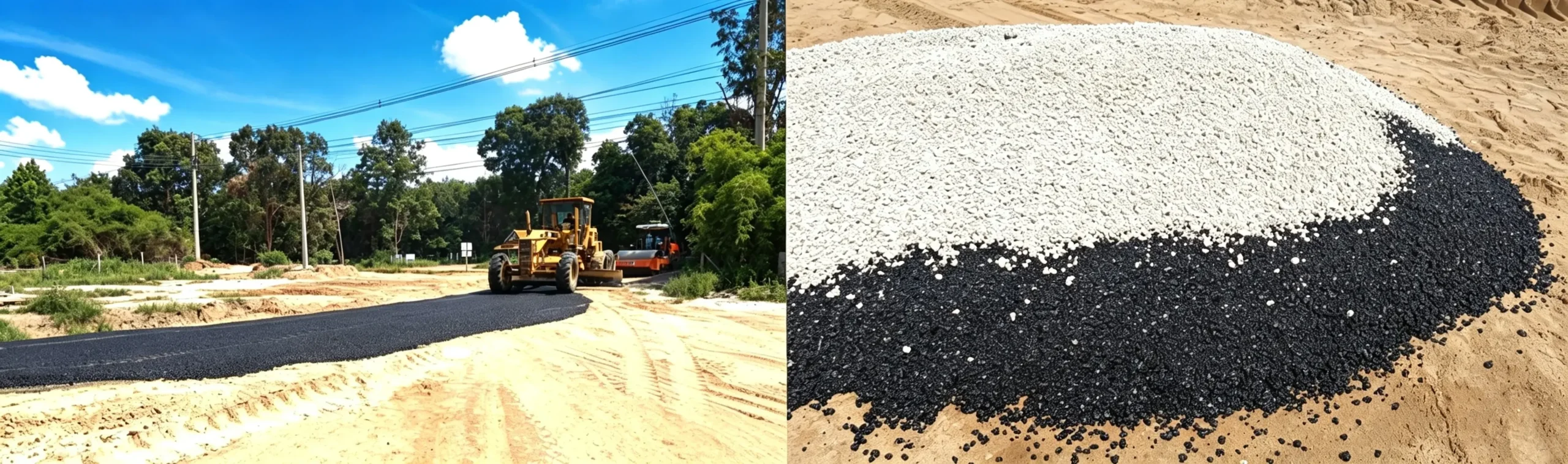 stationary asphalt mixing plant project