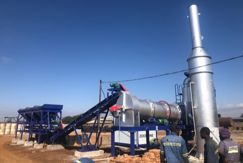 ZAP-C20 Drum Mix Asphalt Plant
