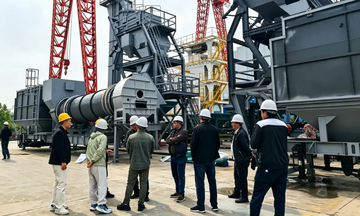 Asphalt Plant Factory Inspection