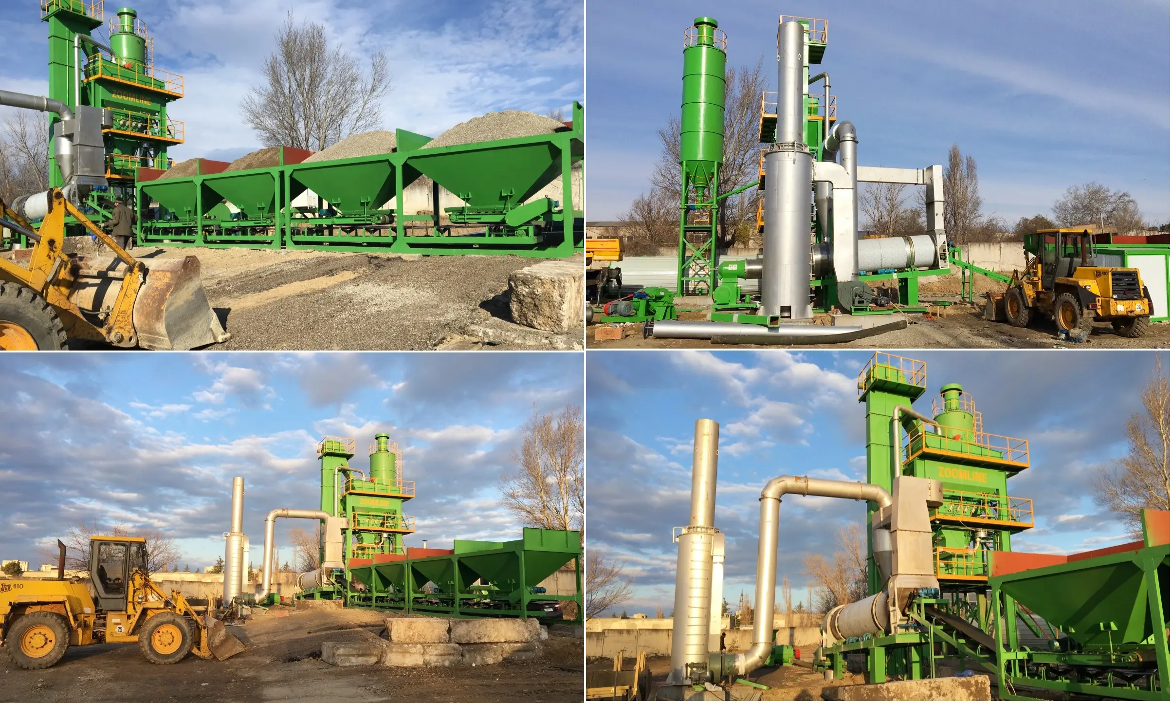On-Site Effects of 60TPH Stationary Asphalt Batch Plant