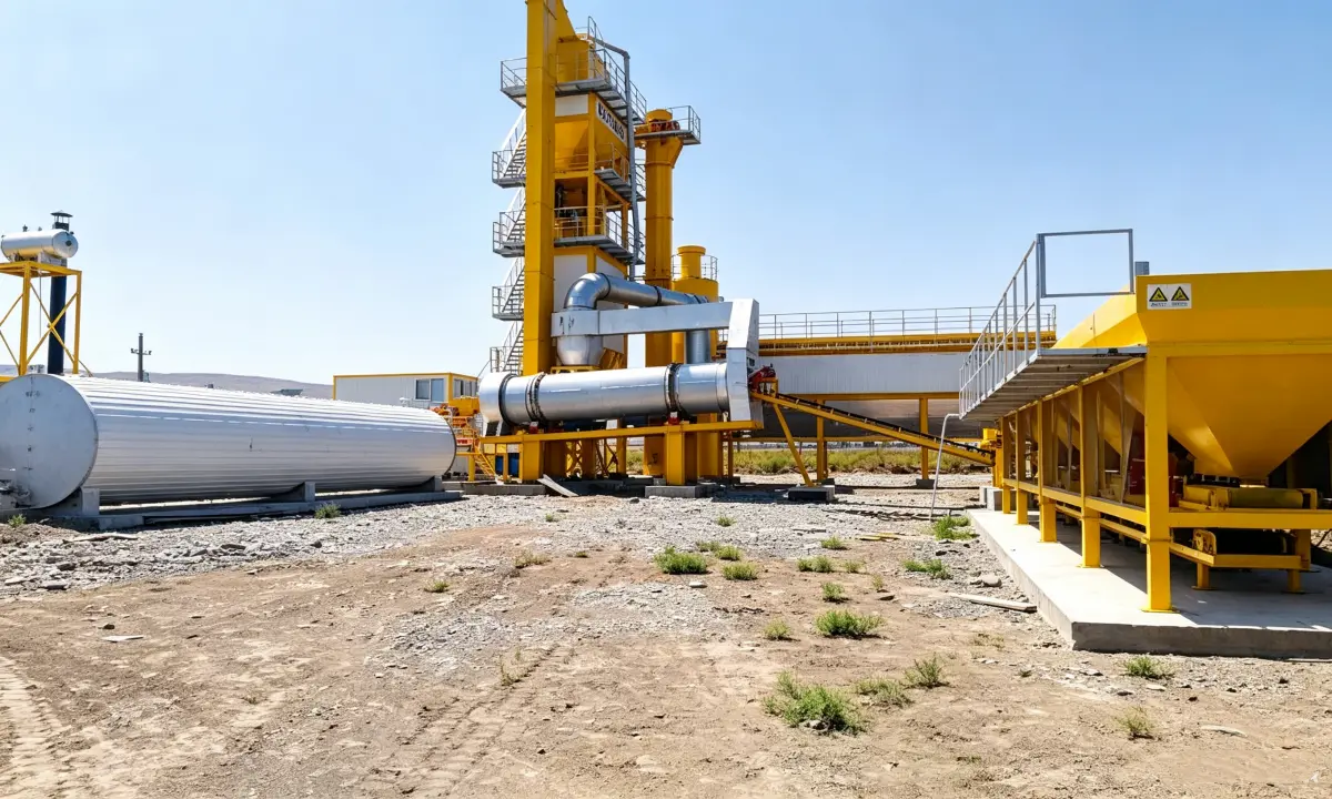 Stationary Asphalt Mixing Plant