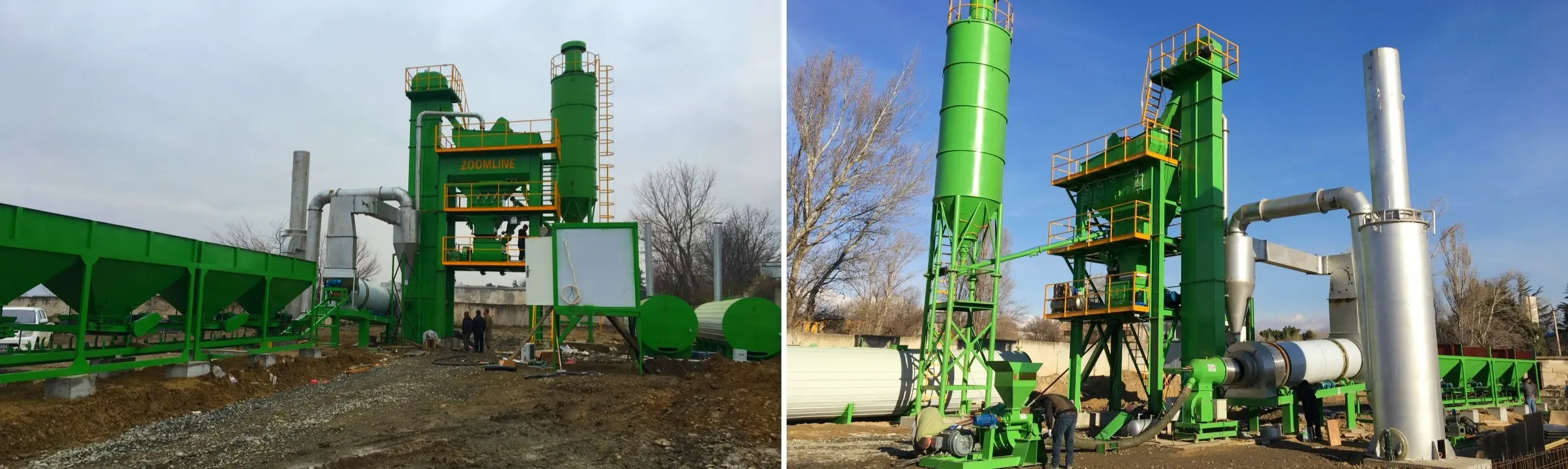 bitumen mixing plant