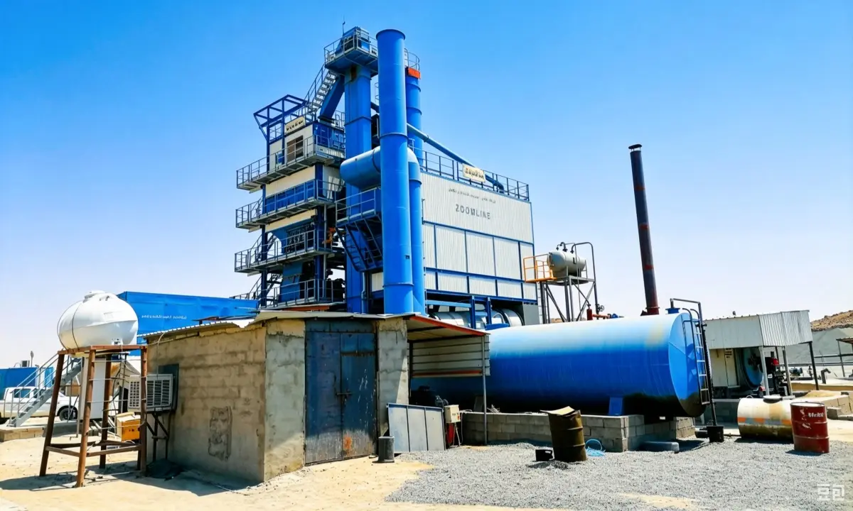 Centrale d'enrobage ZAP-S200,