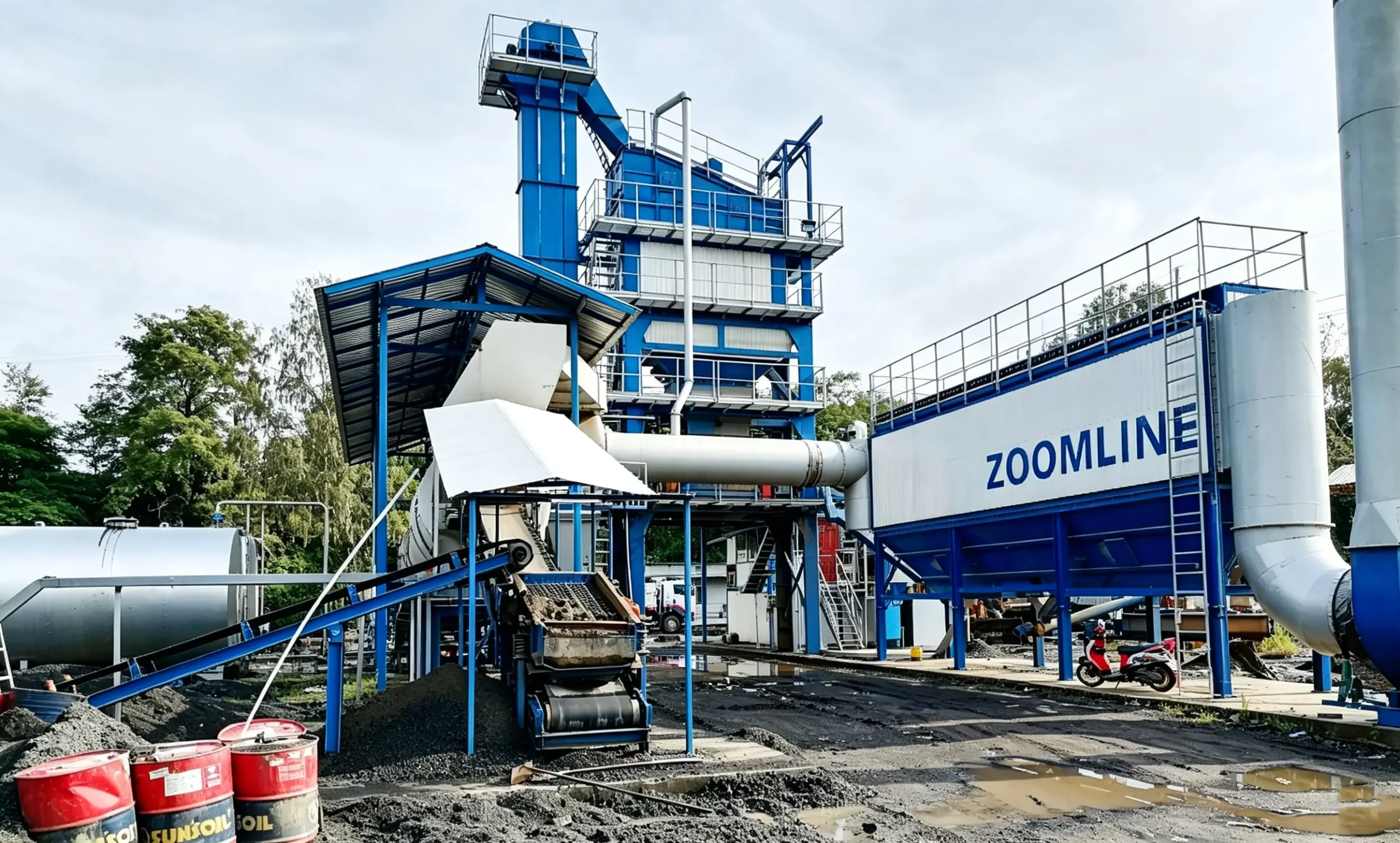 Centrale d'enrobage stationnaire ZAP-S120