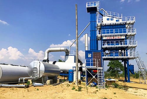 120tph-stationary-asphalt-plant-in-laos