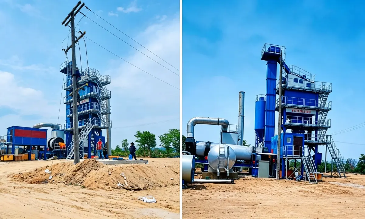 Stationary Asphalt Mixing Plant