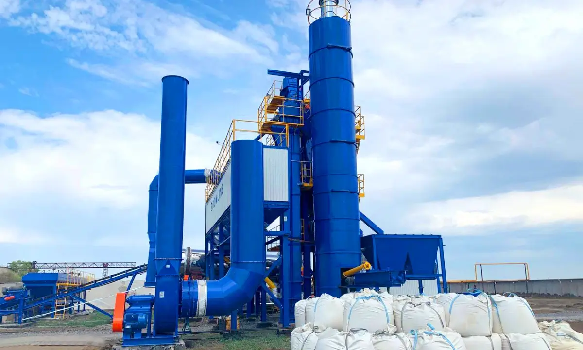 batch asphalt mixing plant