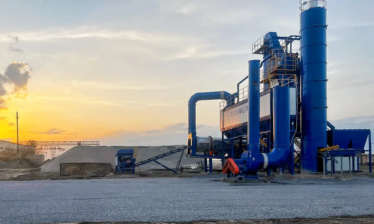hot asphalt mixing plant