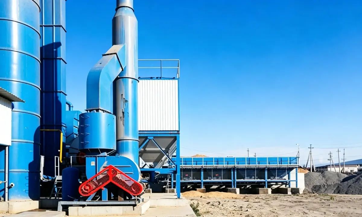 160tph Stationary Asphalt Mixing Plant