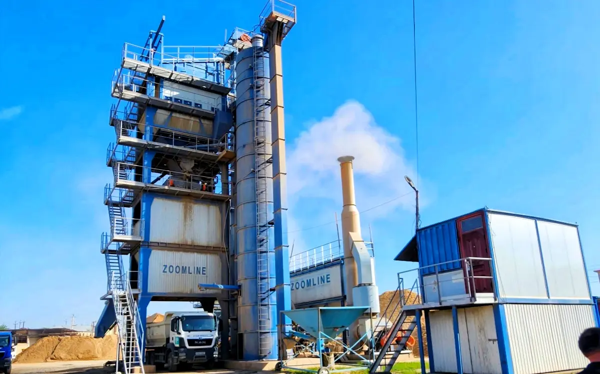 ZAP-S160 Stationary Asphalt Mixing Plant