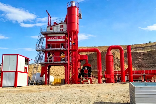 100TPH Stationary Asphalt Batch Mixing Plant