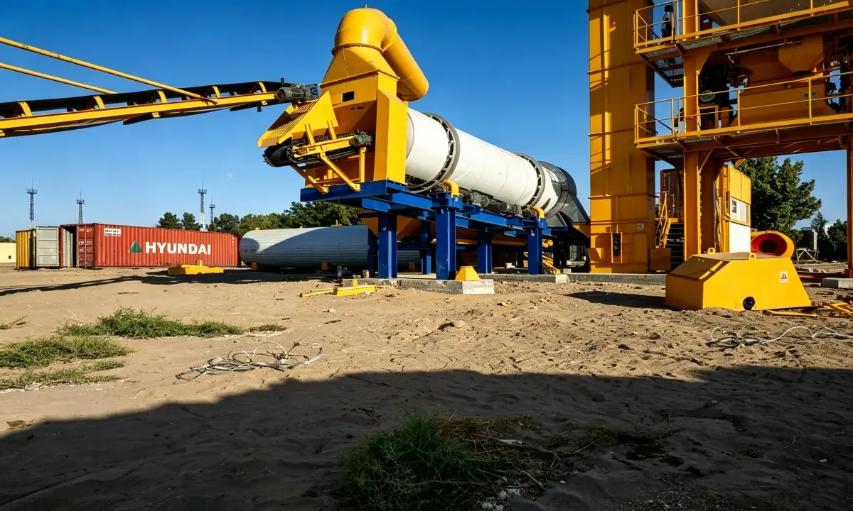 Mobile asphalt plant supplier