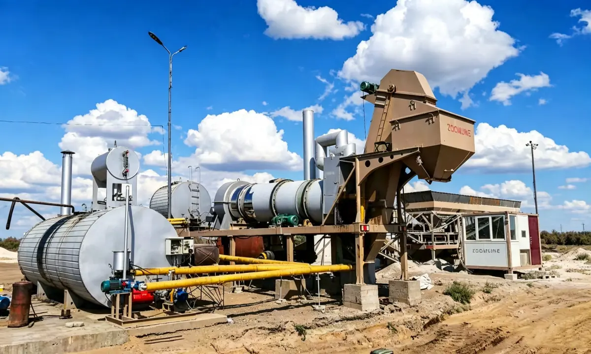ZAP-CM40 Mobile Asphalt Plant