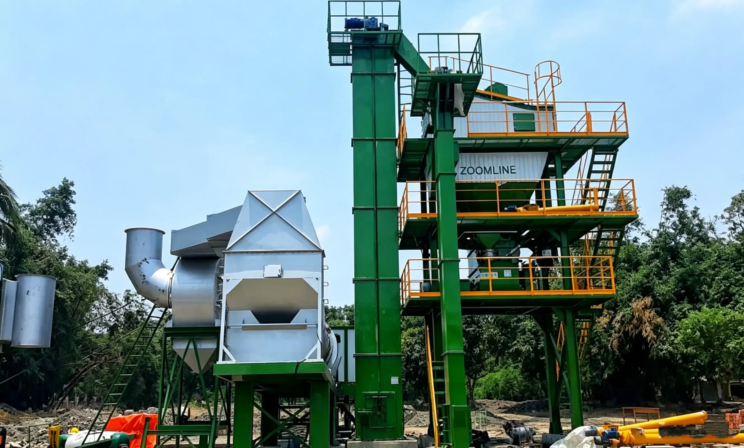 bitumen mixing plant