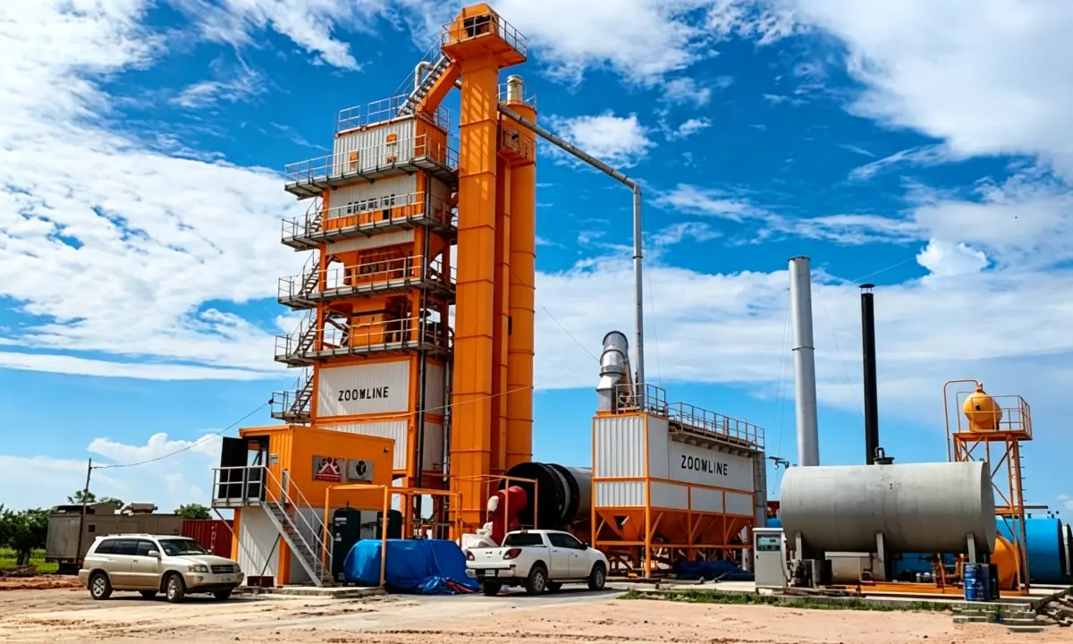 ZAP-S160 Asphalt Mixing Plant 1