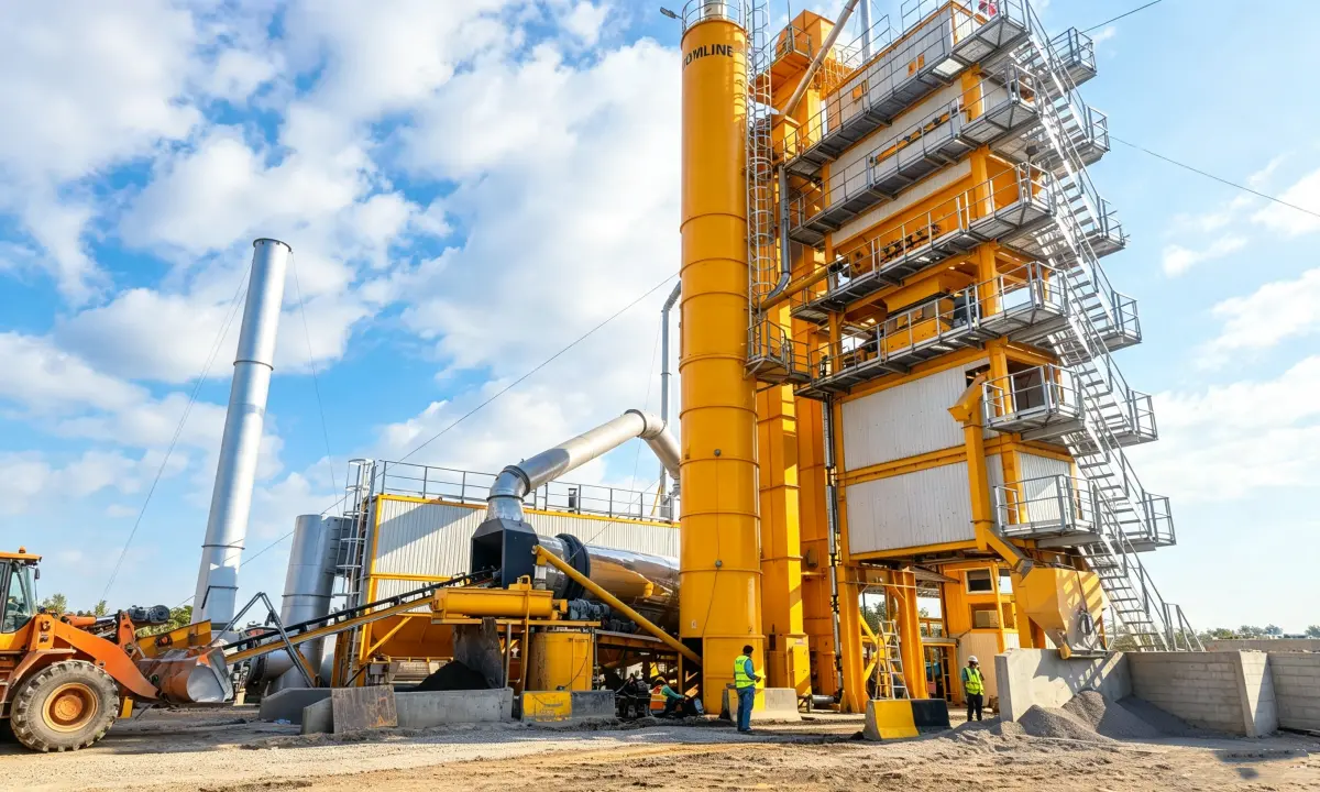 bitumen batch mix plant
