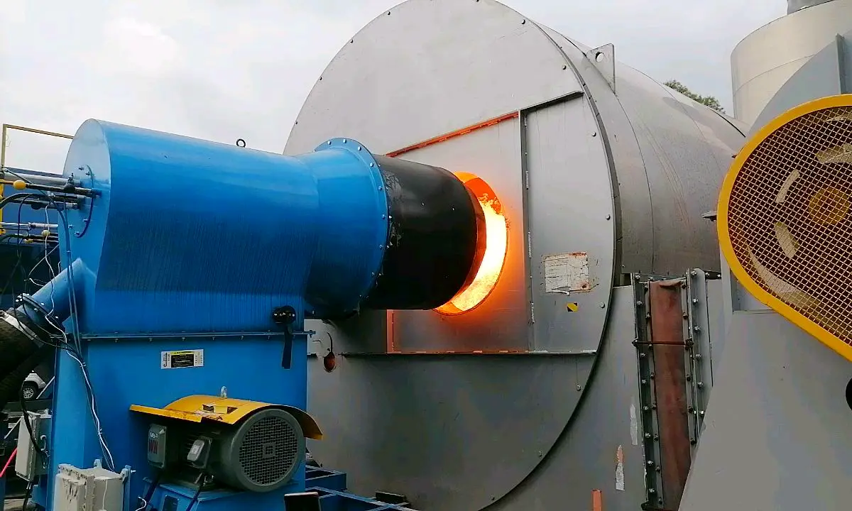 Sistema de secado integrado de alta eficiencia para la línea de producción de carbón crudo y carbón pulverizado ZM40.