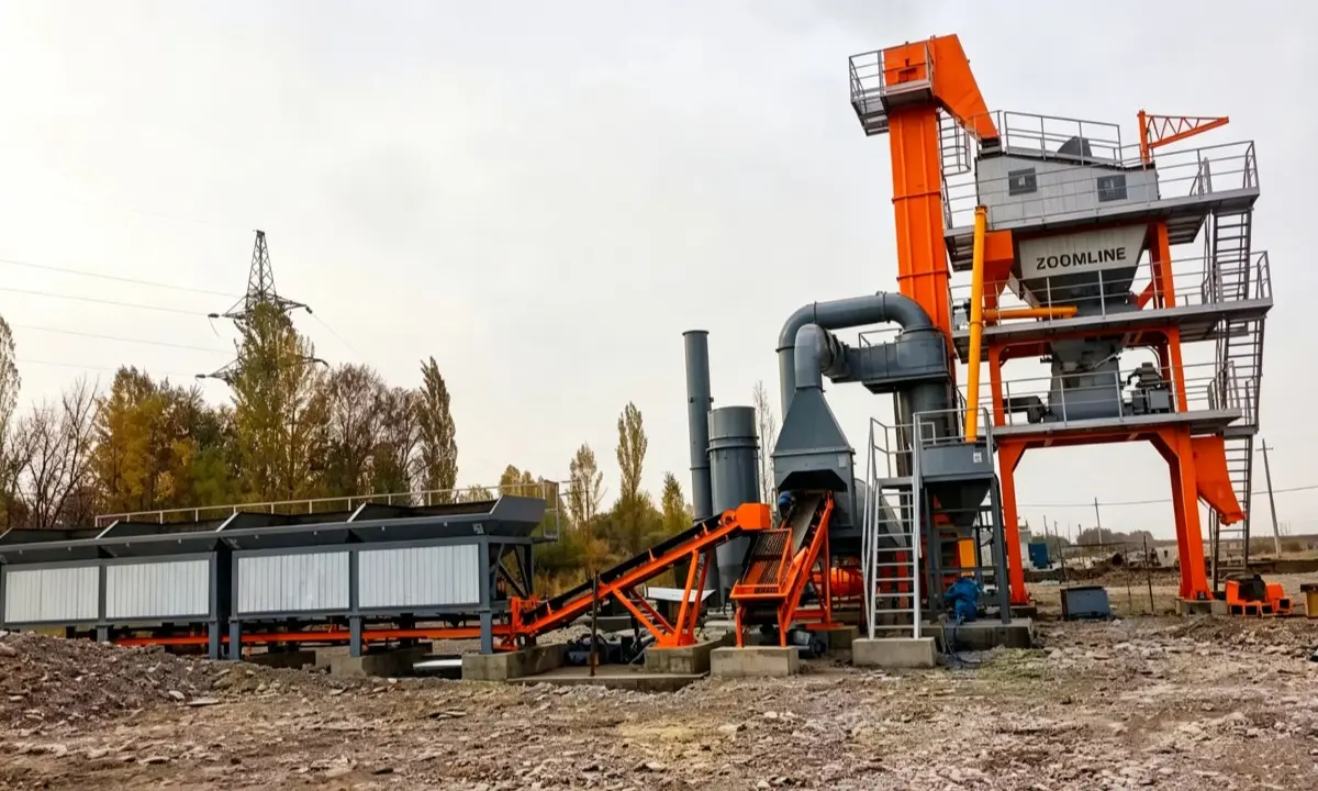 60Ton Stationary Asphalt Plant