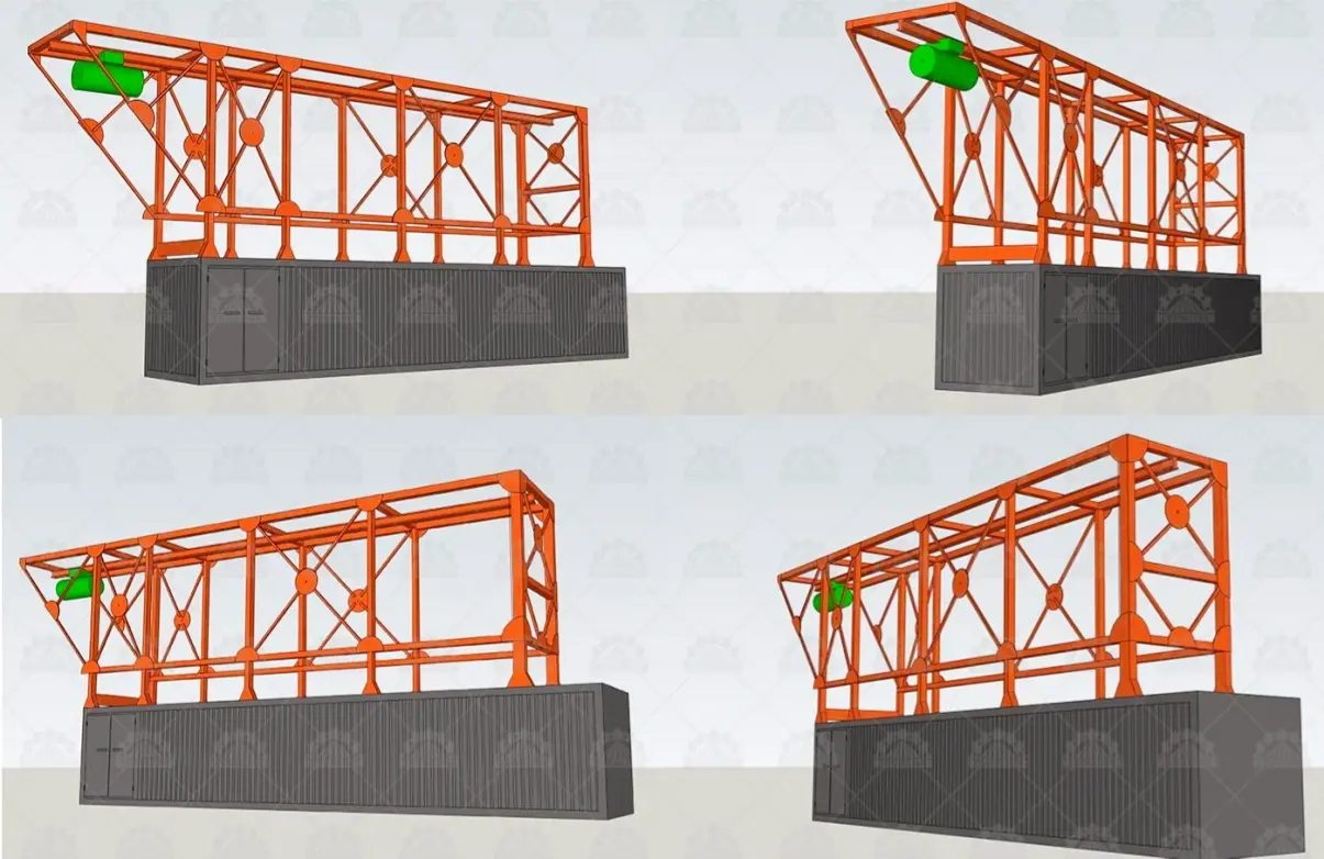 bitumen melting machine for jumbo bag