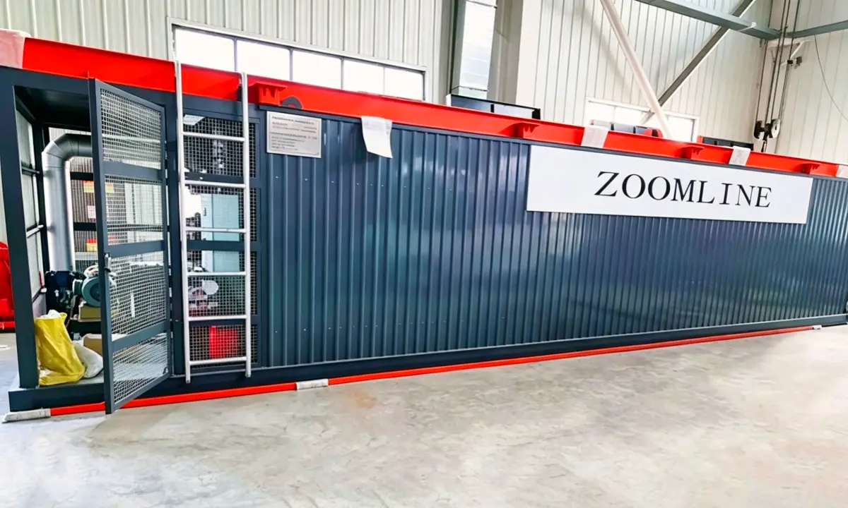 8-10TPH Containerized Bag Bitumen Melting Plant