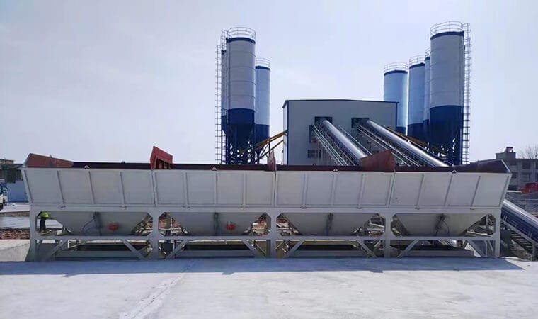 Belt Concrete Batching Plant