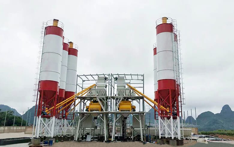 Belt Concrete Batching Plant