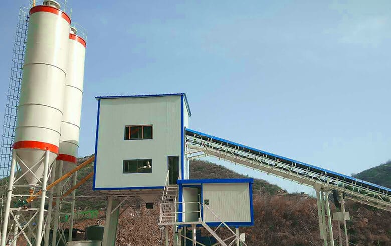 Belt Concrete Batching Plant