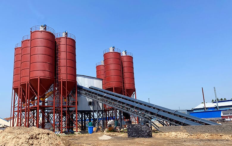 Belt Concrete Batching Plant