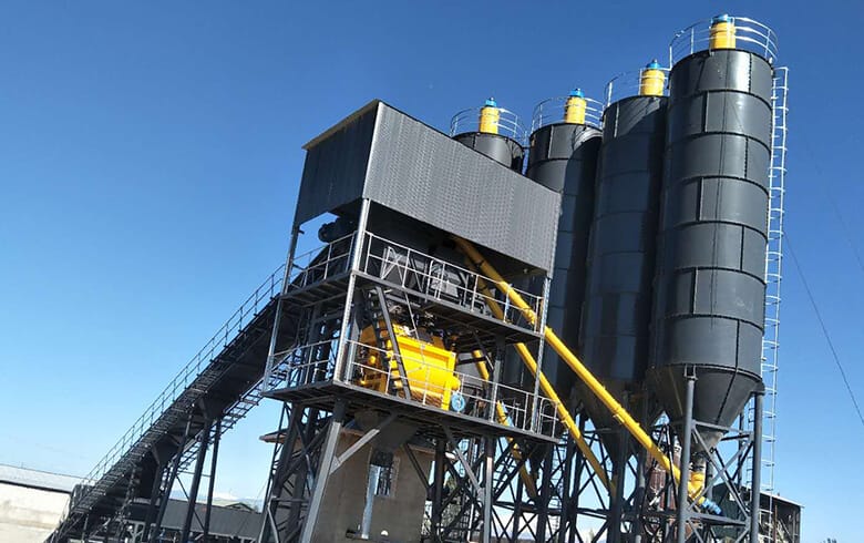 Belt Concrete Batching Plant