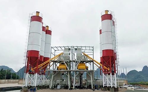 Belt Concrete Batching Plant