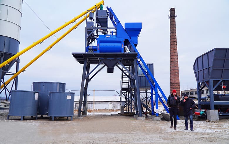 Bucket Concrete Batching Plant