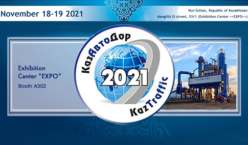 Exhibition Kazavtodor-Kaztraffic-2021 in Kazakhstan