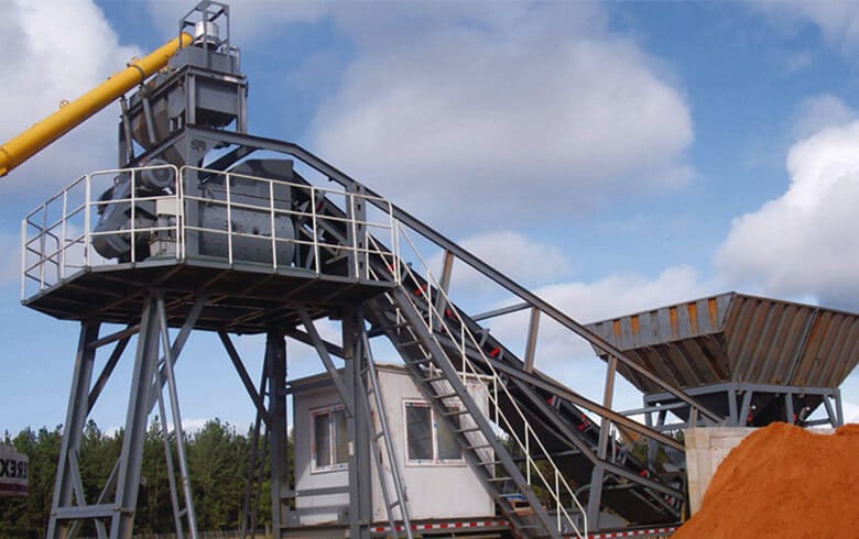 Mobile Concrete Batching Plant