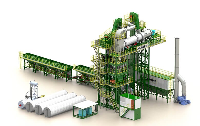 Recycling Asphalt Plant