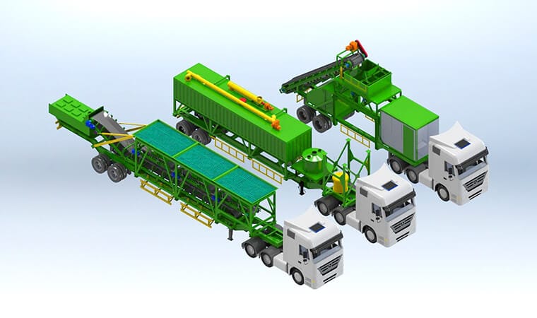 Stabilized Soil Mixing Plant