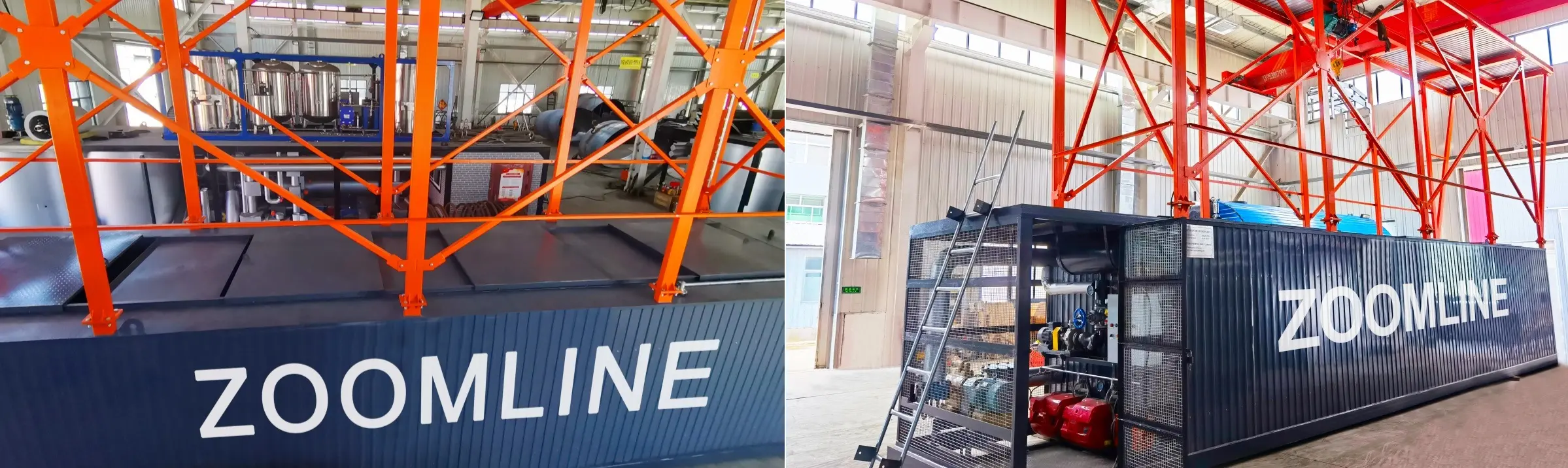 Containerized Design of bagged bitumen decanter