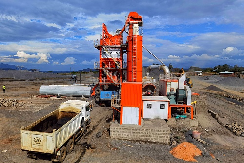 160TPH Mobile Asphalt Plant