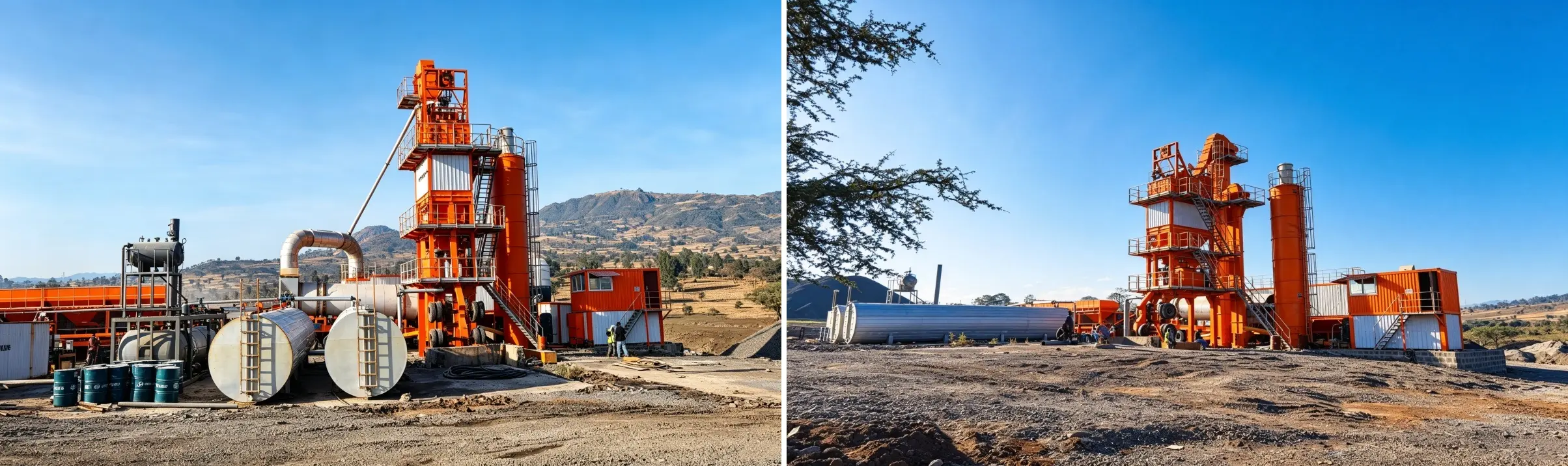 Mobile Asphalt Plant