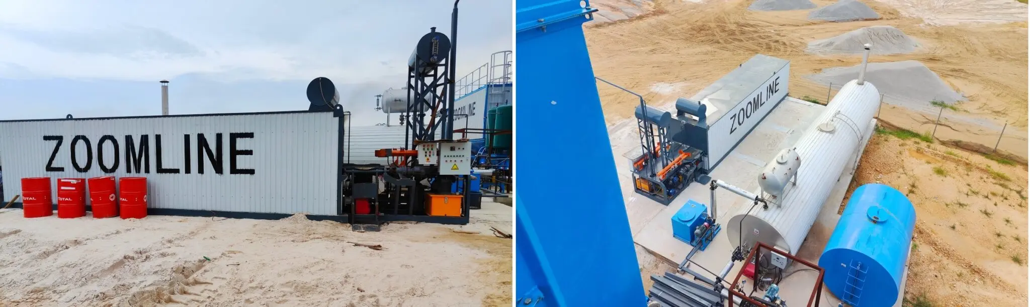 Bitumen melting systems