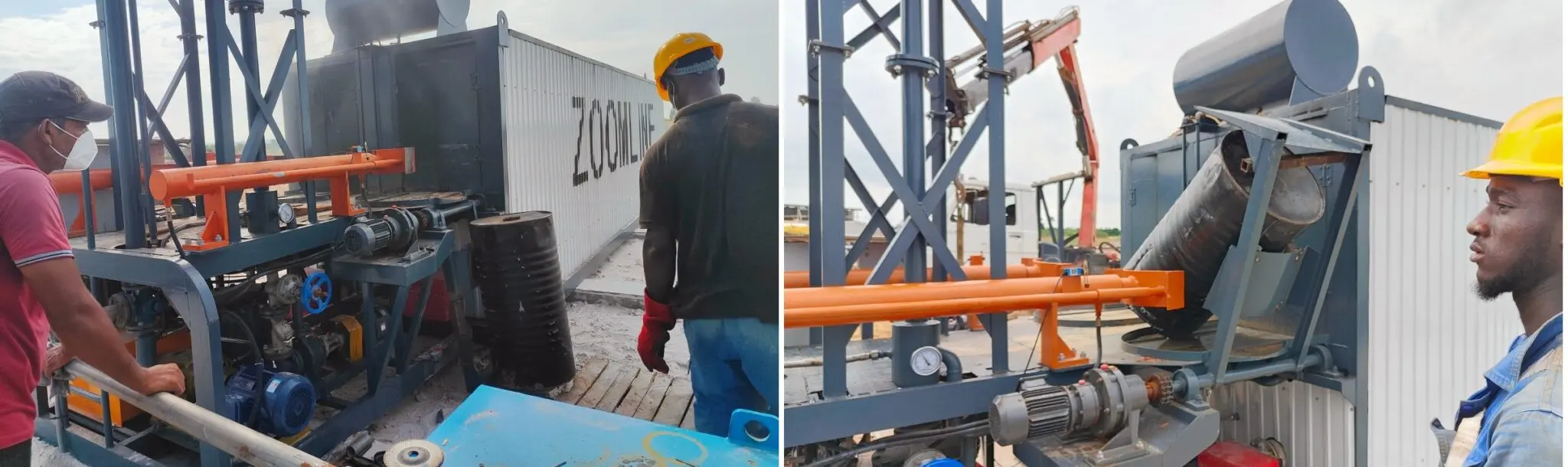 Technical-Training-of-Bitumen-melting-machine-for-drummed-bitumen