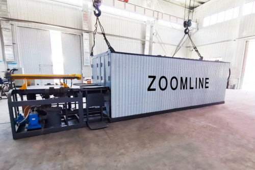 ZAM-6 Energy Saving Bitumen Melting Plant in Ethiopia for Mobile Asphalt Plant