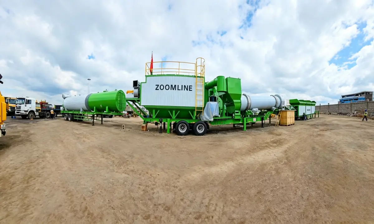 60th Super Mobile Drum Mix Asphalt Plant