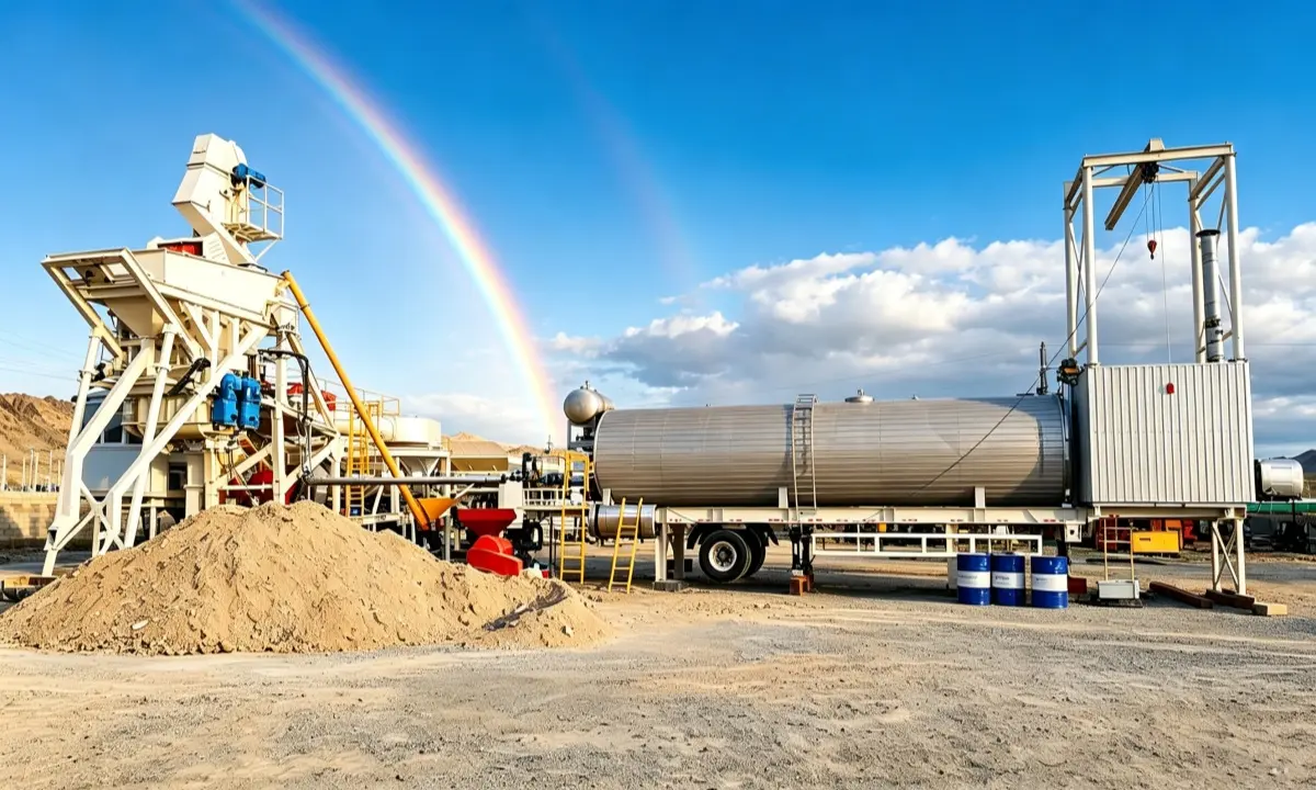 ZAP-M60E Super Mobile Batch Asphalt Plant